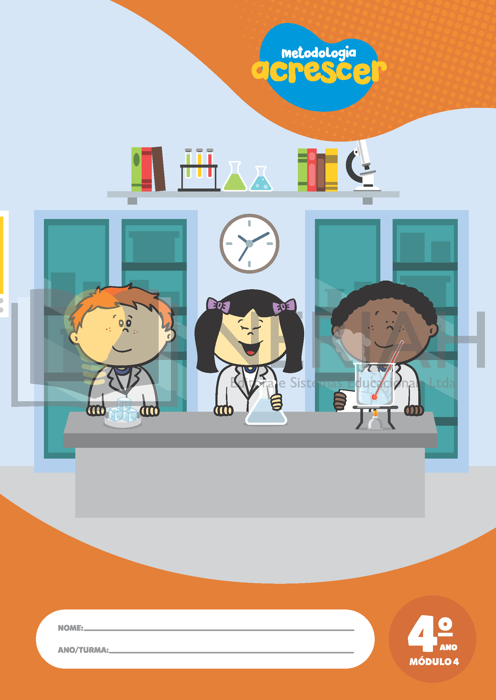Livro 4º Ano Módulo 4 - Sem Inglês