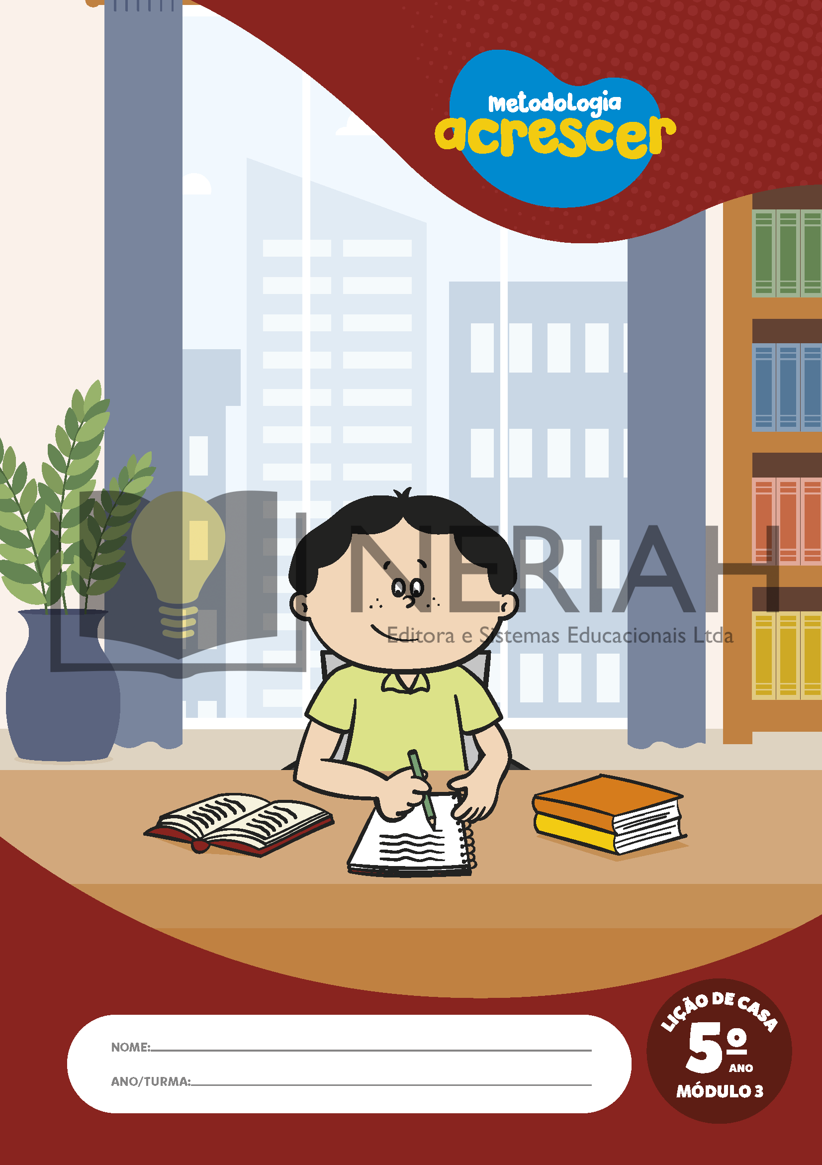 Livro Lição de Casa 5º Ano Mód. 3 - Sem I...